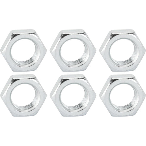 Speedway Motors Steel Jam Nuts 3/4 Inch-16 Left Hand Fine Thread, Zinc Plated Thin