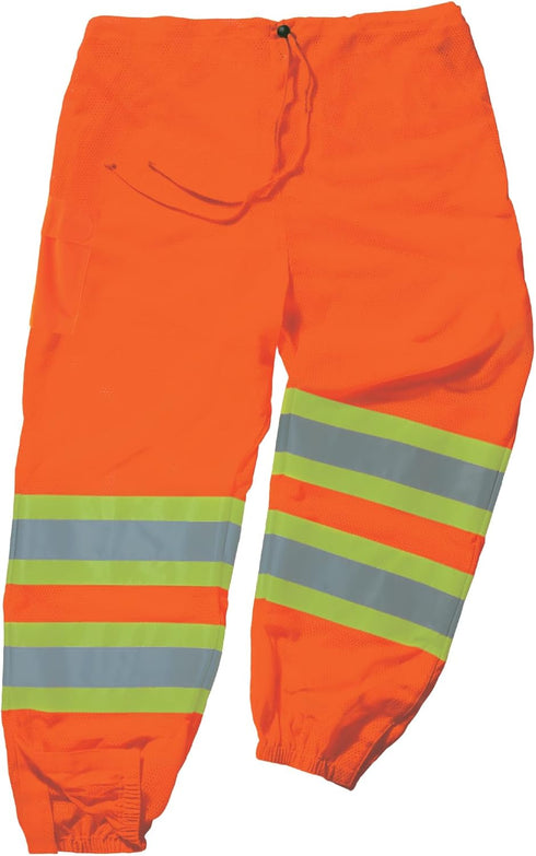 Ergodyne unisex adult Two-tone Class E Pants Orange Small-Medium US
