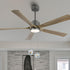 Ethanberg 2 1.8" 23" Pieces Ceiling Fan Pull Chain, Decorative Crystal Glass Flower Pendants Pull Chain Extension