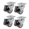 Sturdy Swivel Casters Heavy Duty Castor Wheels for Carts Rolling Storage Furniture