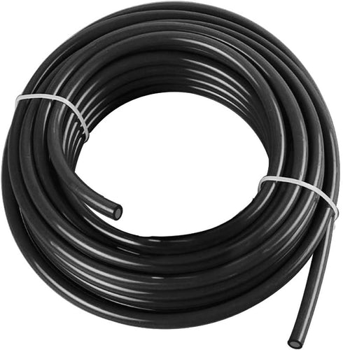 Joywayus 1/2" OD 16.4Ft Black Pneumatic Tubing Pipe, 5 Meter for Fluid Transfer or Air Line Tubing