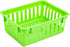 Bright Creations 12 Pack Small Plastic Classroom Storage Bins for Organization, School Supplies, 6 Colors