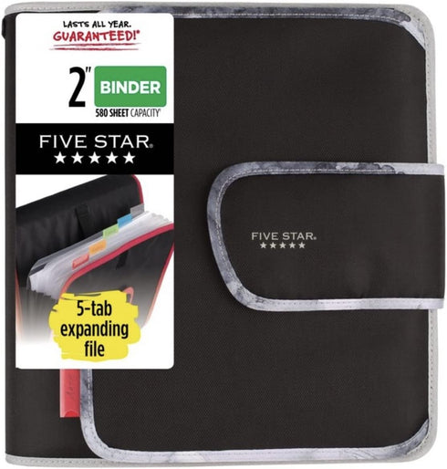 Five Star 2 Inch Binder, 580 Sheet Capacity
