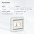 AC506-01 3 AC120 60HZ Rollerhouses Position ON/Off/ON Rocker Switch White Double Manual Wall Mounted Switch DPDT Work