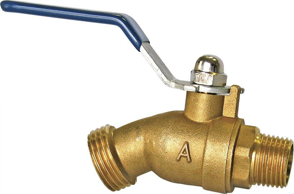 1/2" Hose Bibb by American Valve M71QT, 1/2 Inch, Brass