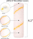 Microfiber Paint Roller Covers, 4 Inch, 1/3" Nap Mini Roller Covers, Pack of 24 for Home Painting Supplies