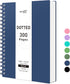 RETTACY Bullet Dotted Journal, B5 Dotted Grid Spiral Notebook, 300 Pages, 100 GSM Premium Acid-Free Paper, Bullet