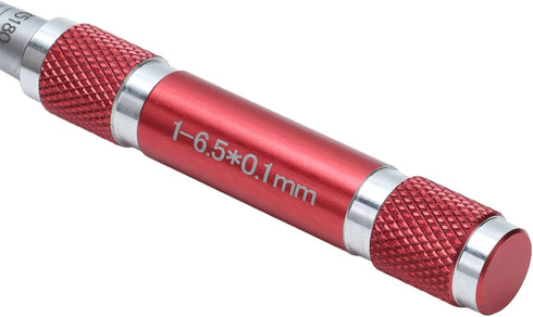 16.5mm Aperture Tapered Hole Ruler Stainless Steel Inner Hole Diameter Measuring Tool