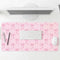 Hahafelt Pink Bows Mouse Pads Coquette Kawaii Mouse Pad 23.62 x 13.78 Inches