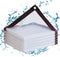 Clear Tarps with Grommets12x12ft,Heavy Duty Waterproof Clear Plastic Tarp Cover,Transparent PVC Vinyl