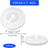 5Pcs Water Pipe Cover Decoration - Plumbing Cover Plates for Toilet Pipe, Escutcheon for Water Pipe Tube Supplies