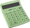 PATIKIL Desktop Calculator, 12 Digits Large LCD Display, Battery Powered, Basic Calculator for Home Office, Light Green