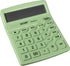 PATIKIL Desktop Calculator, 12 Digits Large LCD Display, Battery Powered, Basic Calculator for Home Office, Light Green