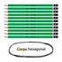 BIC Criterium 550 2B Hexagonal Pencils (Box of 12), Black