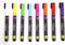 Fine Tip Chalk Marker, Fluorescent, Set of 8 by Ala Board