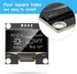 MakerFocus 2pcs 1.3 Inch I2C 128 64 SH1106 Pi/ESP32 IIC OLED Display Module x Pixel Self-Luminous Display Board