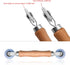 BAYTORY Upgrade Window Screen Repair Kit, Steel/Nylon Roller Tool with 32ft Retainer Spline & 12 Screen Clips