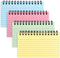 TKYPZY 200 Sheets Spiral Index Cards 3 x 5 Inches Spiral Bound Ruled
