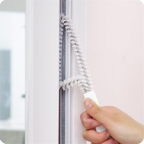 Window Cleaning Brush, Sliding Door Track Brushes, 2 Pack Window Cleaner Brush