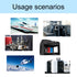 Aopin LMK20UU Square Flange Linear Motion Ball Bearing, ID 20mm, OD 32mm for CNC, 3D Printer, Linear Rail Guide