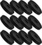 12pcs Heavy-Duty PVC Caster Pads Round Furniture Wheel Cushions Scratch-Proof Protective Covers