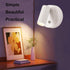 Yinhamnl 360 Spot Lights Indoor, Rechargeable Plant Spotlight Indoor, Rotate Wireless LED Uplighting, Battery Powered
