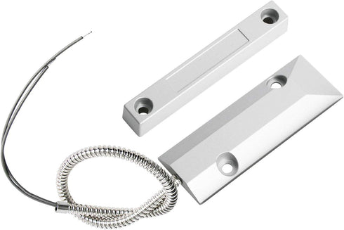 Aoje-Link OC-55 NC Rolling Door Contact Magnetic Reed Switch Alarm Sensor, Zinc Alloy, 2 Wires, 2pcs