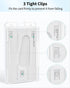 Pawfly 10 Pack Vertical 2-Card Badge Holder with Thumb Slot for Office School IDs and Credit Cards