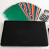 Extra Wide Index Dividers, 31 Pieces Assorted Color 6-Tab Extended Insert Indexes Binder Tab Insertable Dividers