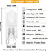 G9 Bulb, 10 Pack G9 40W Bulbs, G9 120V 40W, G9 Dimmable 2800K, G9 Bulb 40 Vinaco Frosted Halogen Light High Brightness