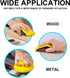 Hook and Loop Hand Sanding Block, 5 Inch Mouse and Round Sanding Holder, 2 PCS for Woodworking Sandpaper Holder
