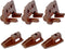 10PCS Drawer Slides Repair Kits for Center Mount Drawer Slides, Plastic Drawer Guides for Rite-Trak I (dresser)