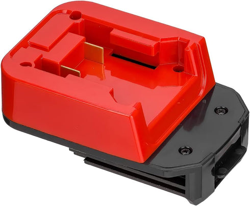 Adapter Only Upgrade for Porter Cable Old 18v (Not 20v MAX) Cordless Tools Compatible with Milwaukee M18 Red Lithium