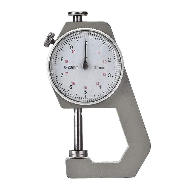 Thickness Gauge Metal Thickness Gauge, 0-20mm Measuring Tool for Jewelry, Paint, Paper/Film Thickness Meter