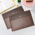 VANRA 5 Pieces A4 Envelopes Folders, Document Organizer with Snap Button Closure, A4 Letter Size, Brown