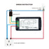 AC 80-260V 100A LCD Digital Display Multi-Function Power Monitor, Ammeter Voltmeter with Split Core Transformer