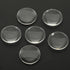 iplusmile 60Pcs 25mm Optical Glass Double Convex Lens Set Ground-Edge Safety &