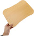 Baluue Wooden Footrest Stool Compact Non-Slip Design for Under Desk Use Portable Step Stool for Bathroom and Office