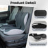 Generic Truck Seat Cushion Ergonomic Memory Foam with Lumbar Support Orthopedic Car Seat Cushion for Truck Drivers