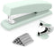 Deli Green Desktop Stapler - Office Stapler with 25 Sheet Capacity, 1000 Staples, and Staple Remover