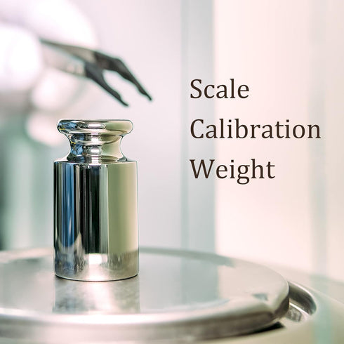 Scale Calibration Weight, 1kg x M2 Precision Chrome Plated Steel Gram Weight for Digital Jewelry Scale