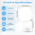 Yochoice Closet Rechargeable Battery Operated Wireless LED Wall Light with Remote Control, Motion Sensor Light Indoor