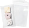 Pack It Chic - 3” X 5” Clear Resealable Cello Poly Bags, 200 Pack, Fits 3X5 Prints & Photos, Self Seal