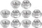 uxcell M4 Serrated Flange Hex Lock Nuts, 304 Stainless Steel, 10 Pcs