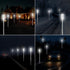 2 4 Pack 30 Inches Aolyty Solar Lights Outdoor, Waterproof Driveway Markers Reflective, Warning Flash Light