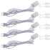 2 Packs 6.5FT/2M Pendant Light Socket Kits lamp Holder with Cord on/Off