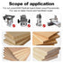 4PCS Set, 1/4 Inch YG6X 24000RPM 1/4" 5/16" 3/8" 1/2" Flush Trim Router Bit Shank Alloy Top Bearing, High Speed