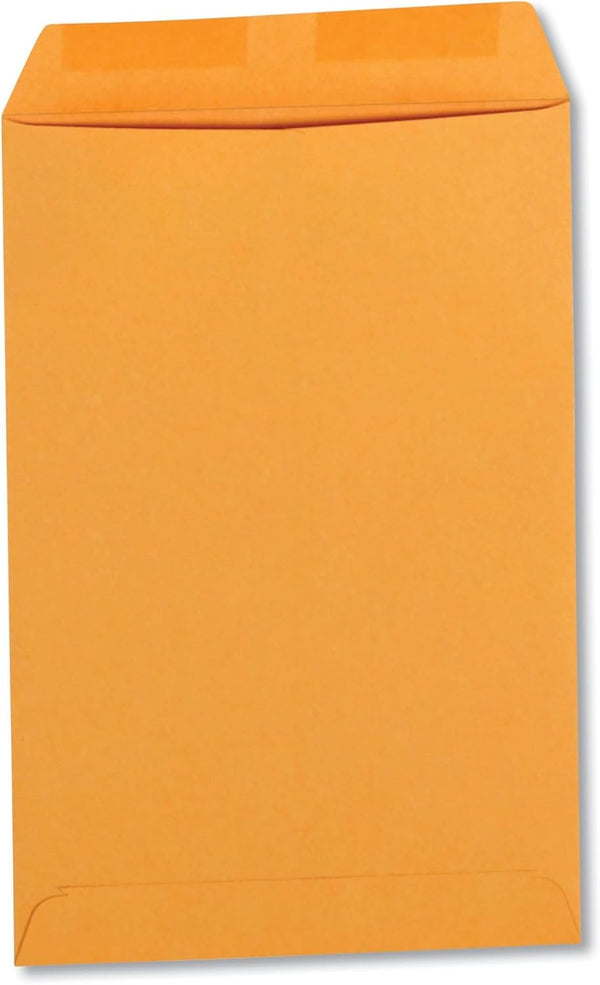 Universal Catalog Envelope, #1, Square Flap, Gummed Closure, 6 x 9, Brown Kraft., 100/Box (40205) by Universal