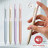WRITECH Gel Pens Fine Point 0.5mm, Silent Retractable Extra Fine Needle Point, 8ct for Journaling, Drawing, Notetaking.
