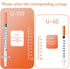 1ml U-100 Syringe with Needle, 31G 1cc 5/16-Inch (8mm), Individually Wrapped, Pack of 50